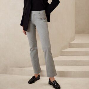 Banana Republic Sloan Slim Pant - size 0P, petite, light grey